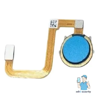 Fingerprint Sensor with Flex Cable for Oppo A12 Blue